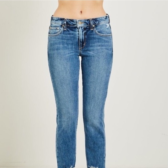 Joe’s Jeans The Smith Mid Rise Straight Crop Skyler Pant Size 29 - Picture 1 of 9